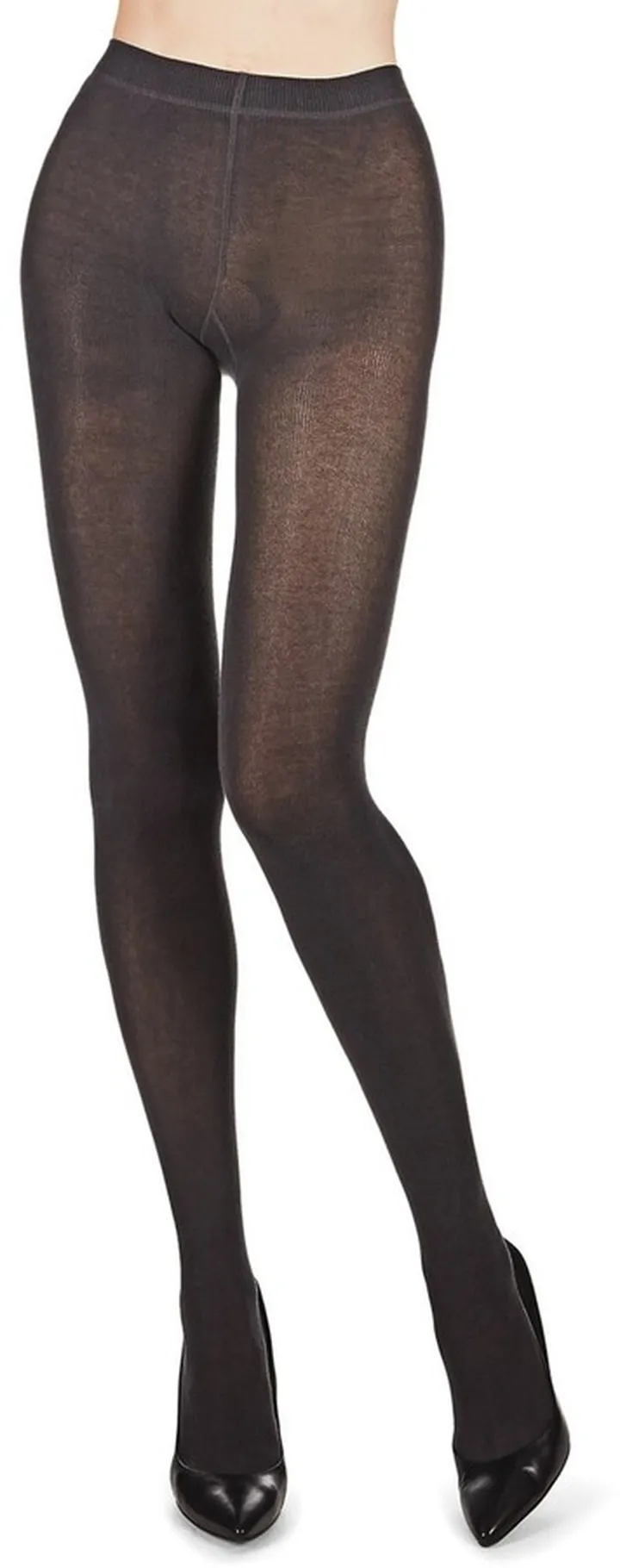MeMoi Women's Organic Cotton Flat Knit Tights