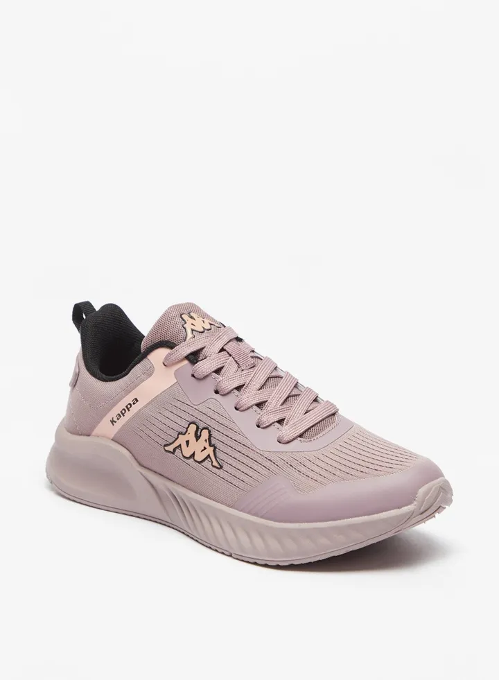 Women's Textured Lace-Up Trainer Shoes
