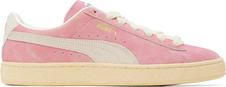 Rhude Pink Puma Edition Rhuigi B-Boy Sneakers