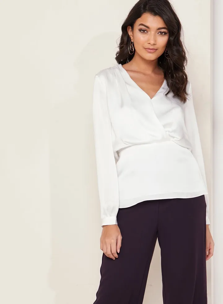 Miranda V-Neck Wrap Top
