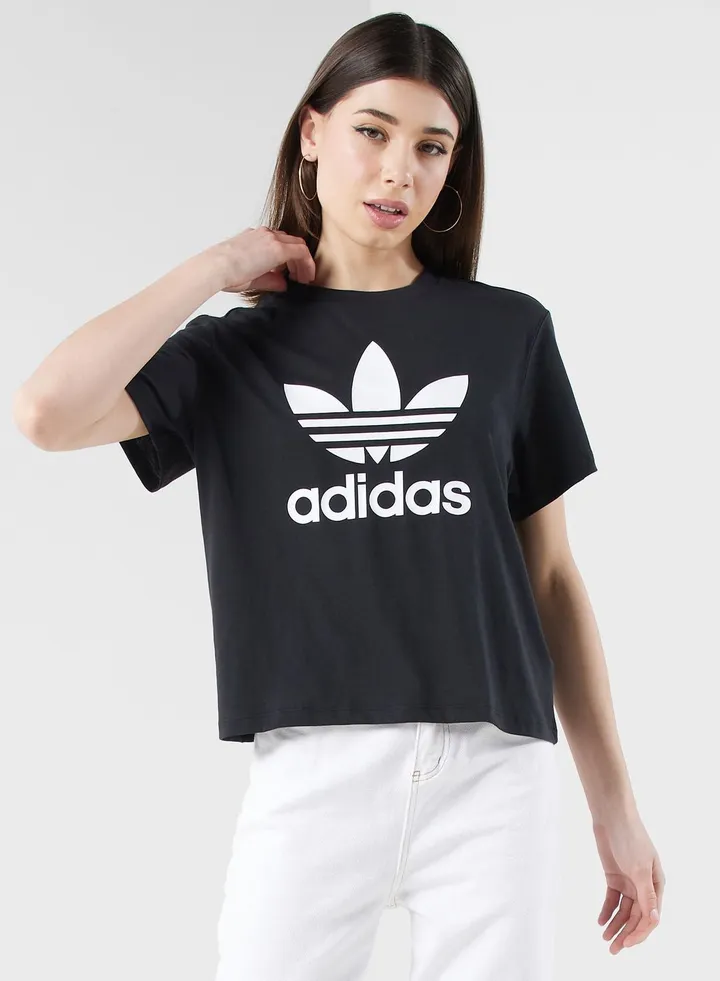 Trefoil Boxy T-Shirt