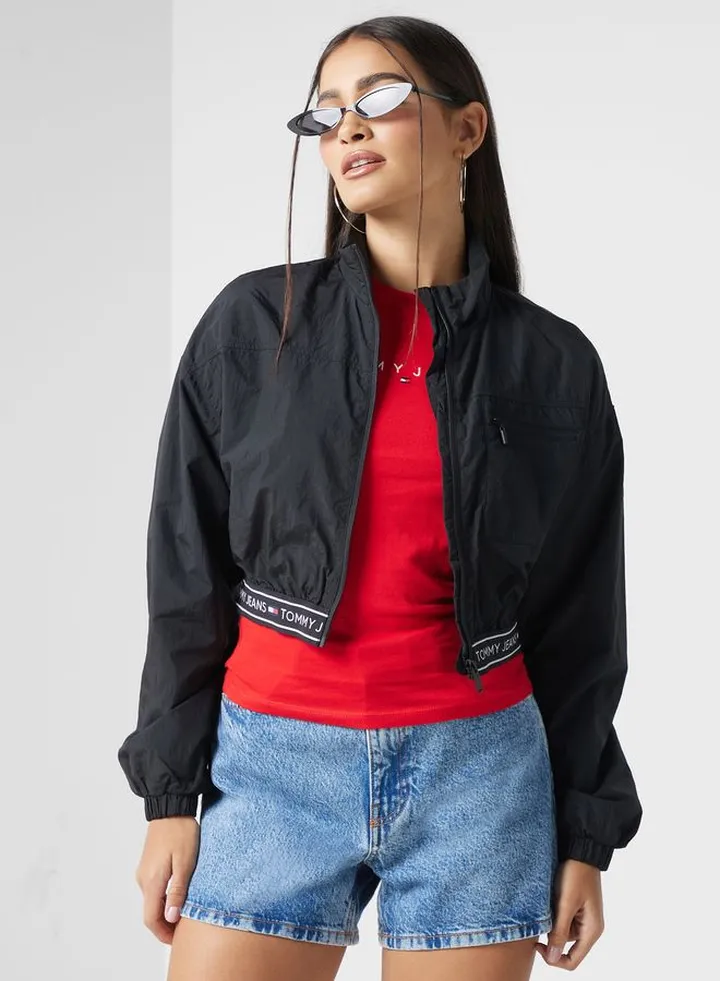 Zip Pocket Detail Jacket