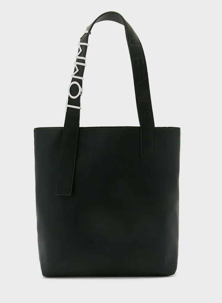 Logo Detailed Tote