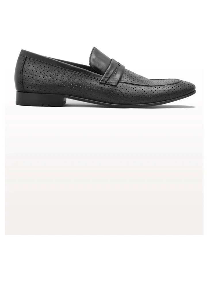 Men's Genuine Leather Slip on Dress Shoes Oxfords Derby Formal Business Party Occasion Modern Styling