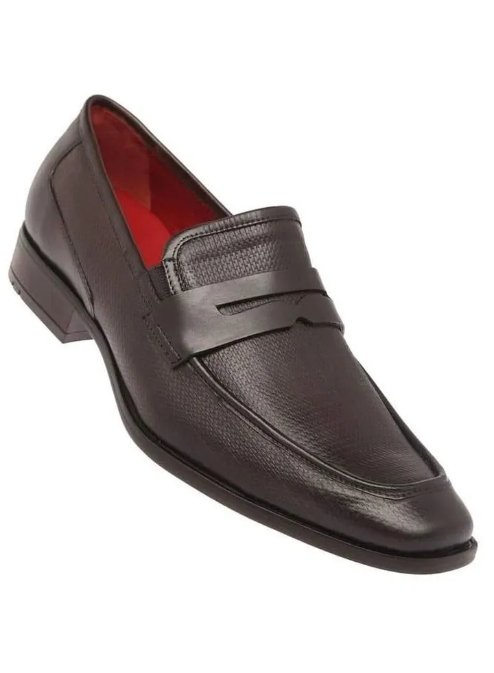 Men's Genuine Leather Slip on Dress Shoes Oxfords Derby Formal Business Party Occasion Modern Styling