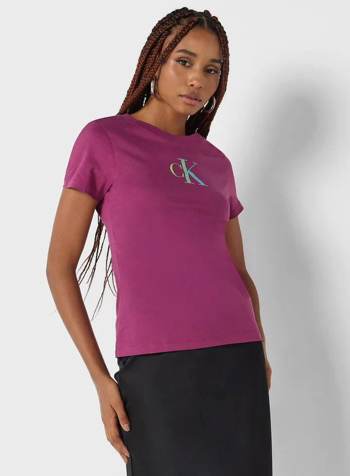 Crew Neck Logo T-Shirt