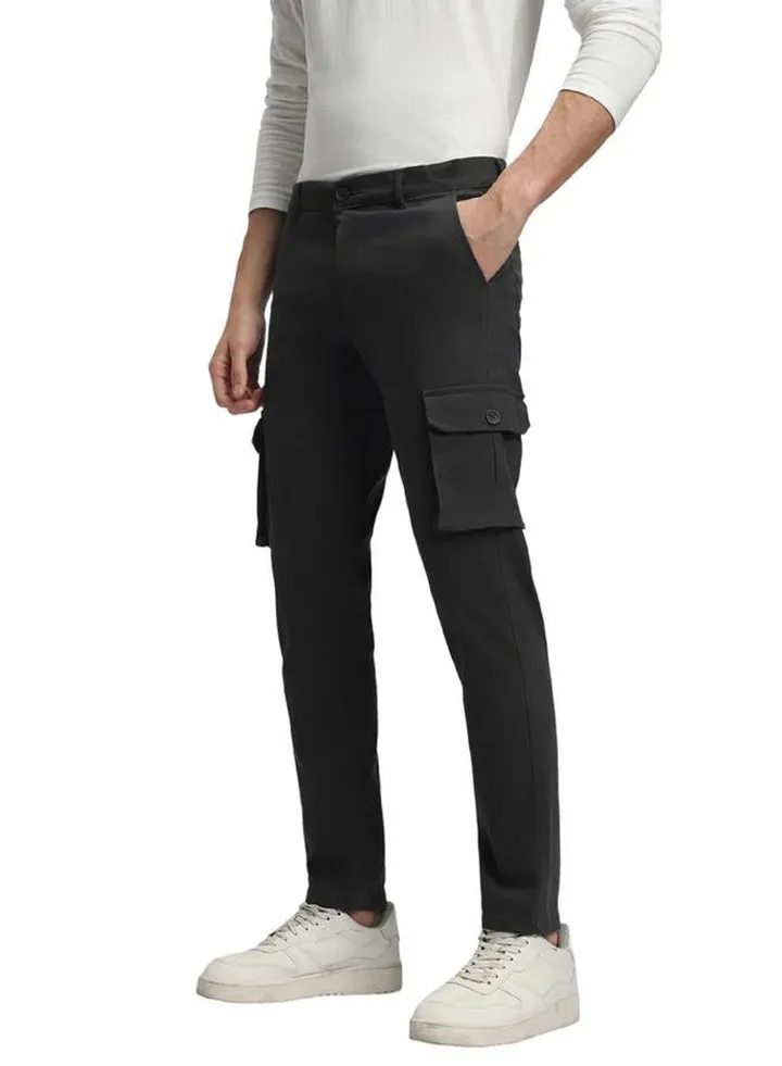 Tapered Ankle Cargo Trousers