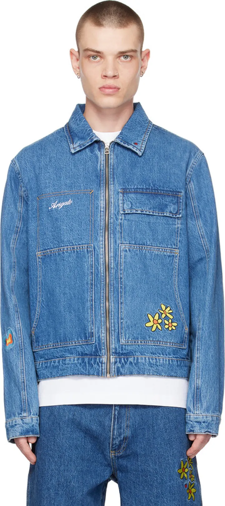 Axel Arigato Blue Beam Denim Jacket