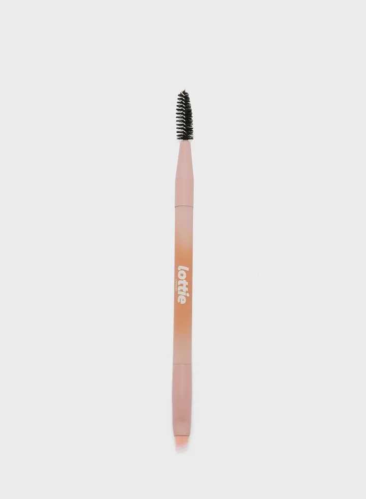 Vegan Fibre Double Ended Brow Brush