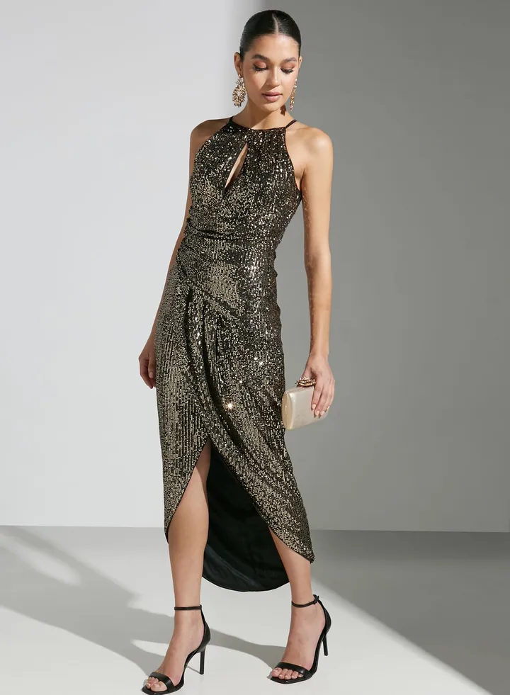 Front Side Slit Dress