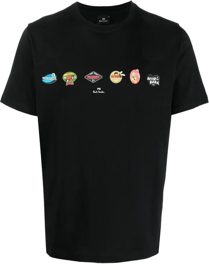 graphic-print short-sleeved T-shirt