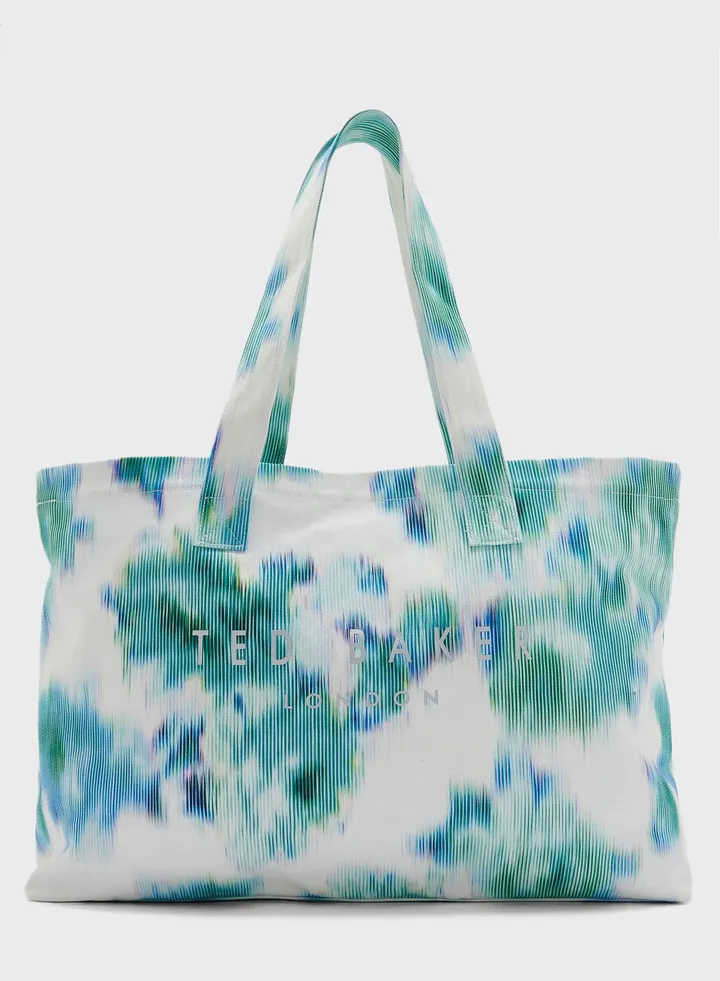 Caitina Floral Beach Bag
