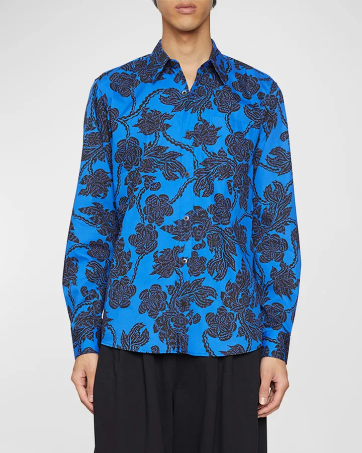 Men's Corbino Floral Sport Shirt
