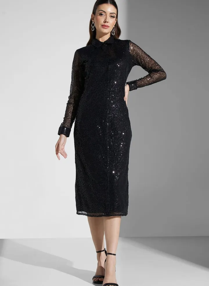 Maxi Shirt Dress