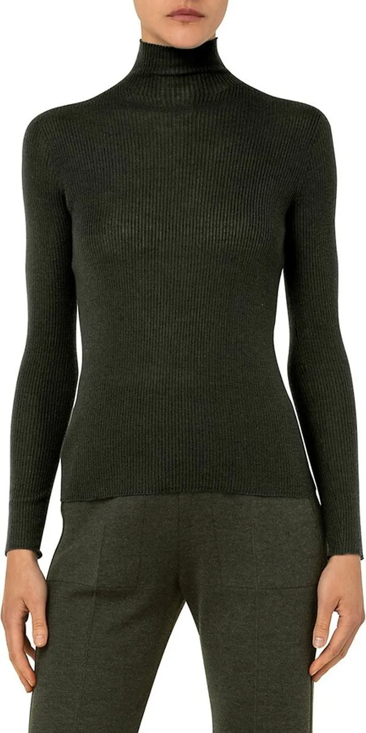 Ribbed Cashmere Top