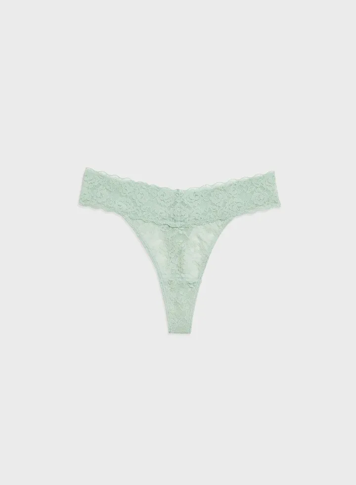 High Leg Thong