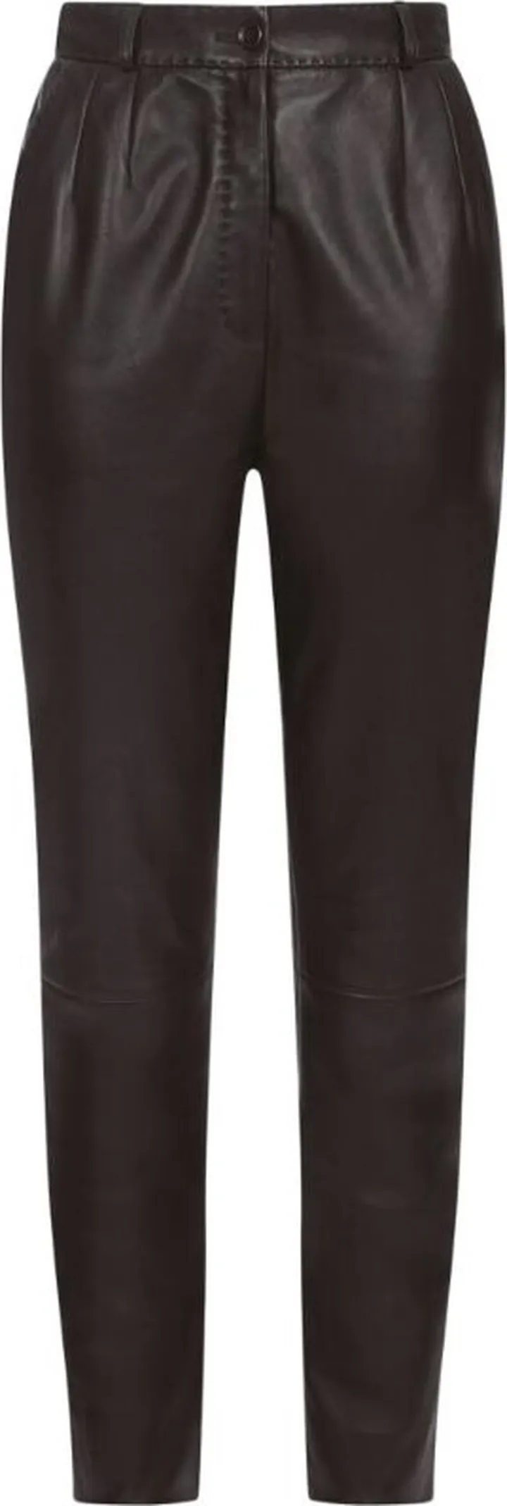 Dolce & Gabbana Leather Trousers