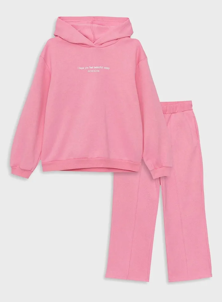 Youth Essential Hoodie & Trousers Set