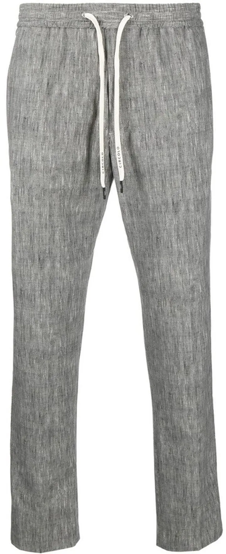 Straight-Leg Taped Trousers