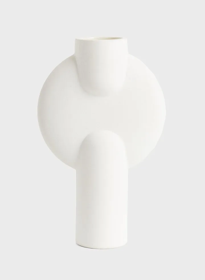 Tall Stoneware Vase