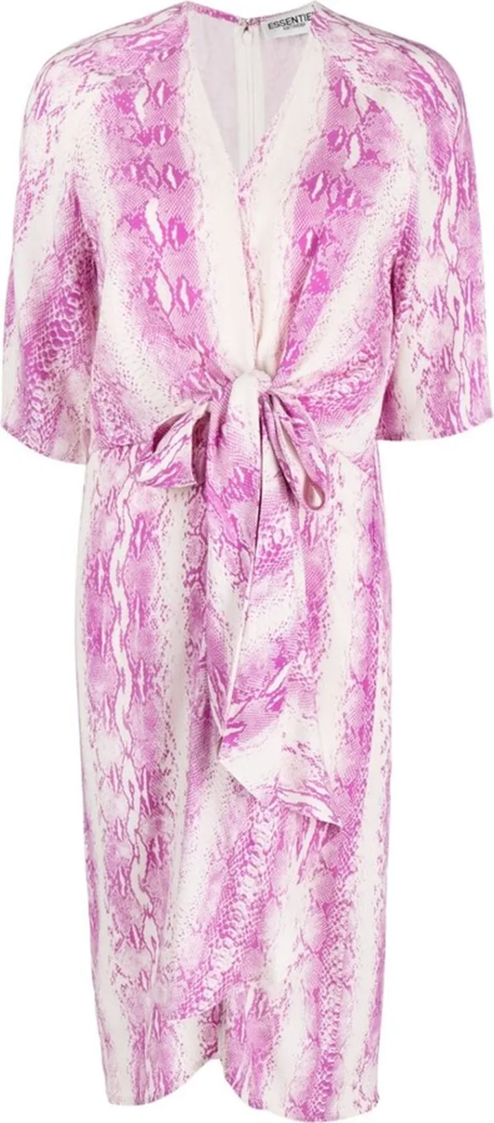 Dooler snakeskin-print midi dress