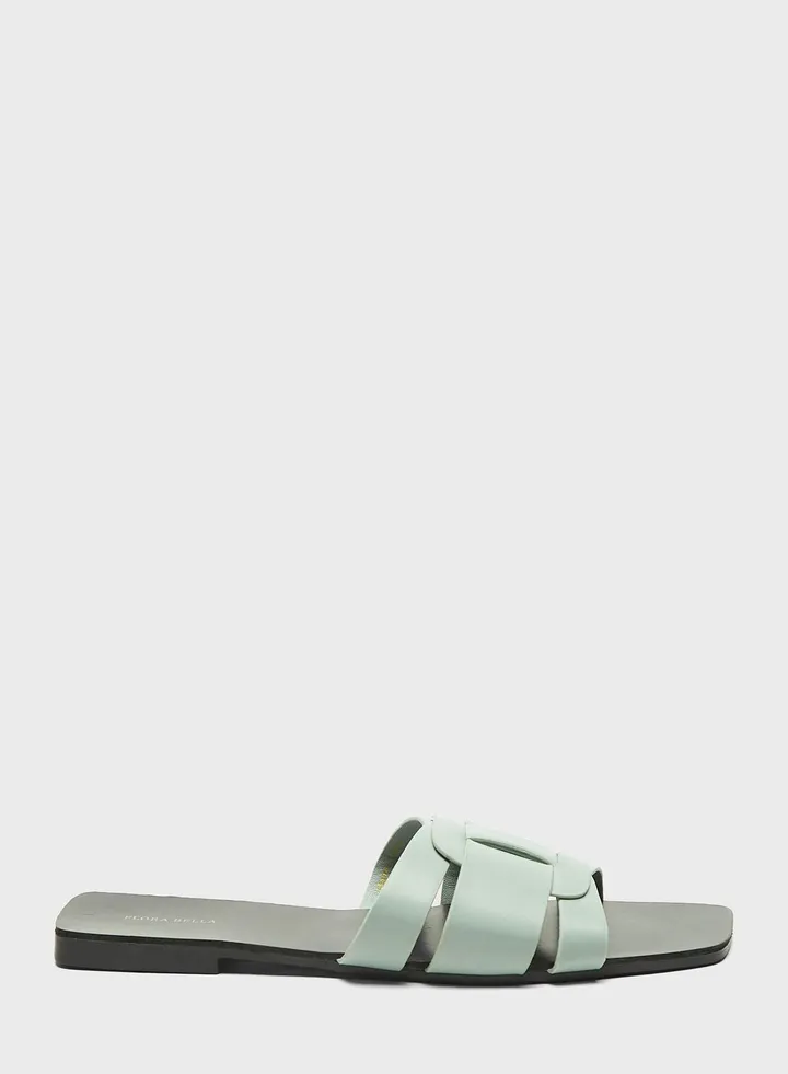 Single Strap Flat Sandals