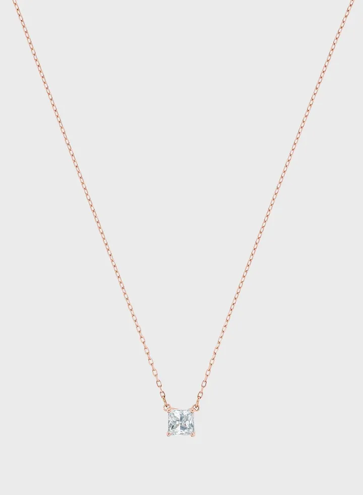Attract Square Pendant Necklace