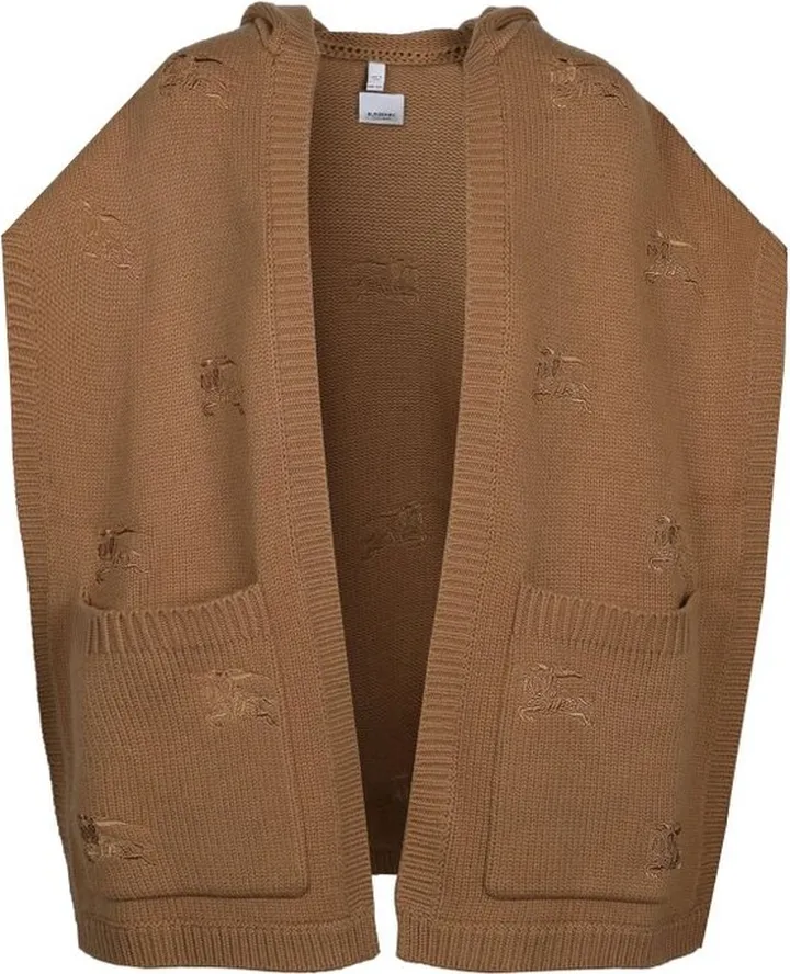 Burberry Embroidered EKD Hooded Cape