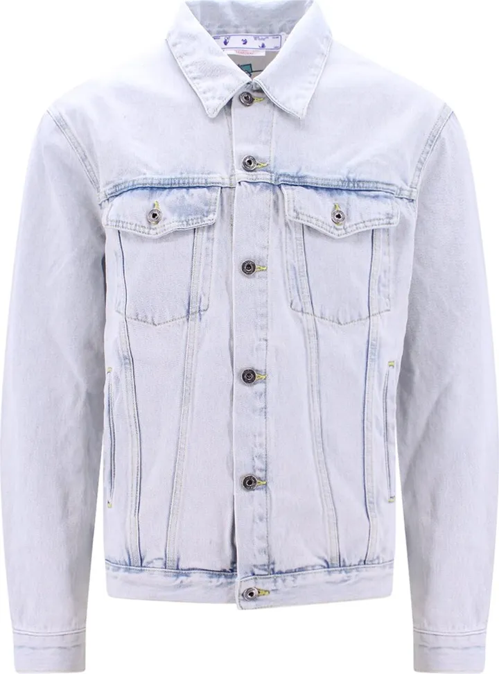 Denim jacket with Graffiti Denim Skate embroidery