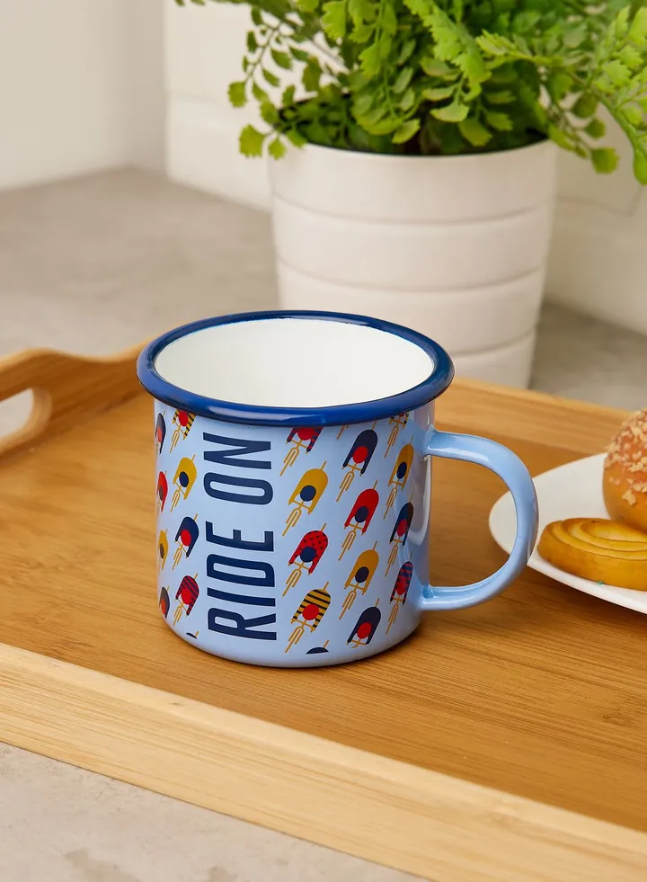 Enamel Mug - Cycling 17 Fl.Oz/500 Ml