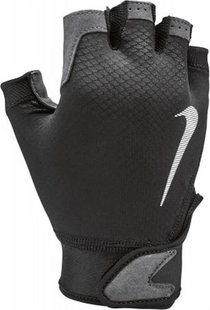 Nike Mens Ultimate Heavyweight Fitness Fingerless Gloves - Black