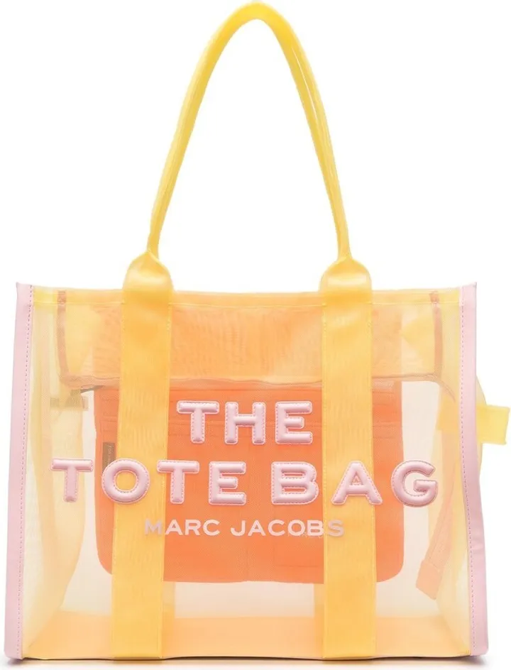Traveler transparent tote bag