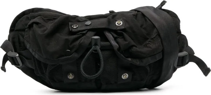 Embroidered-Logo Belt Bag