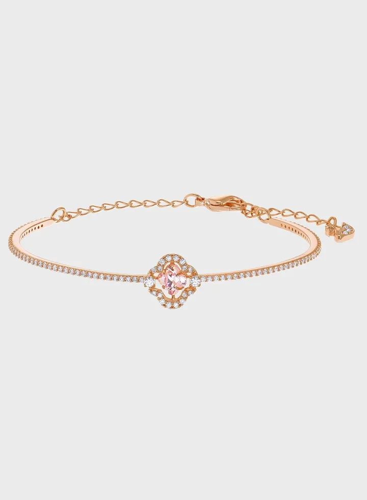Sparkling Disc Bracelet
