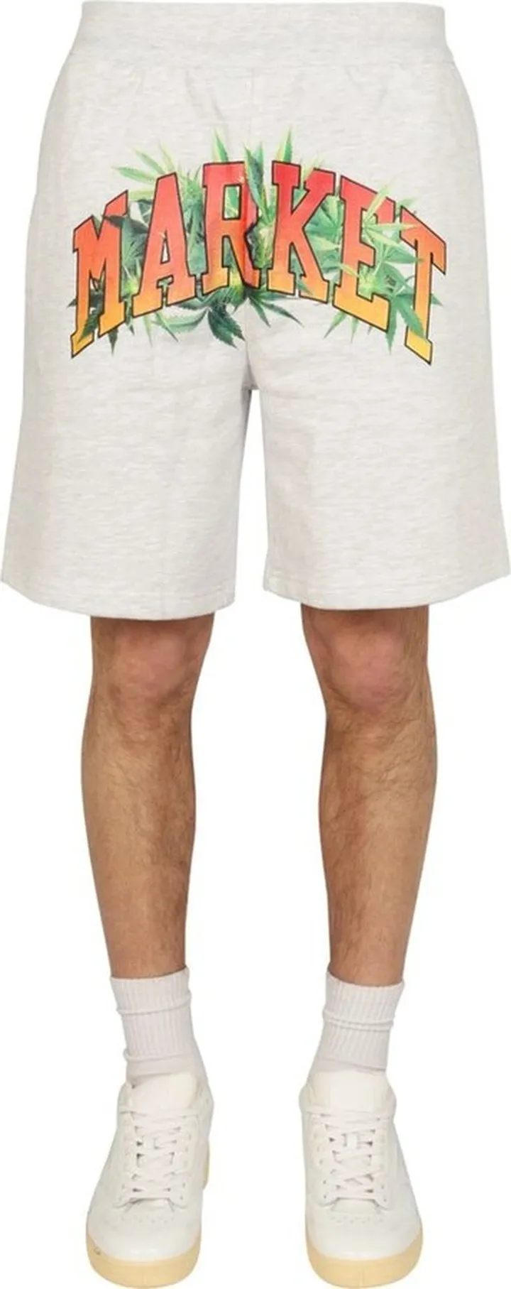 MARKET Logo Printed Bermuda Shorts