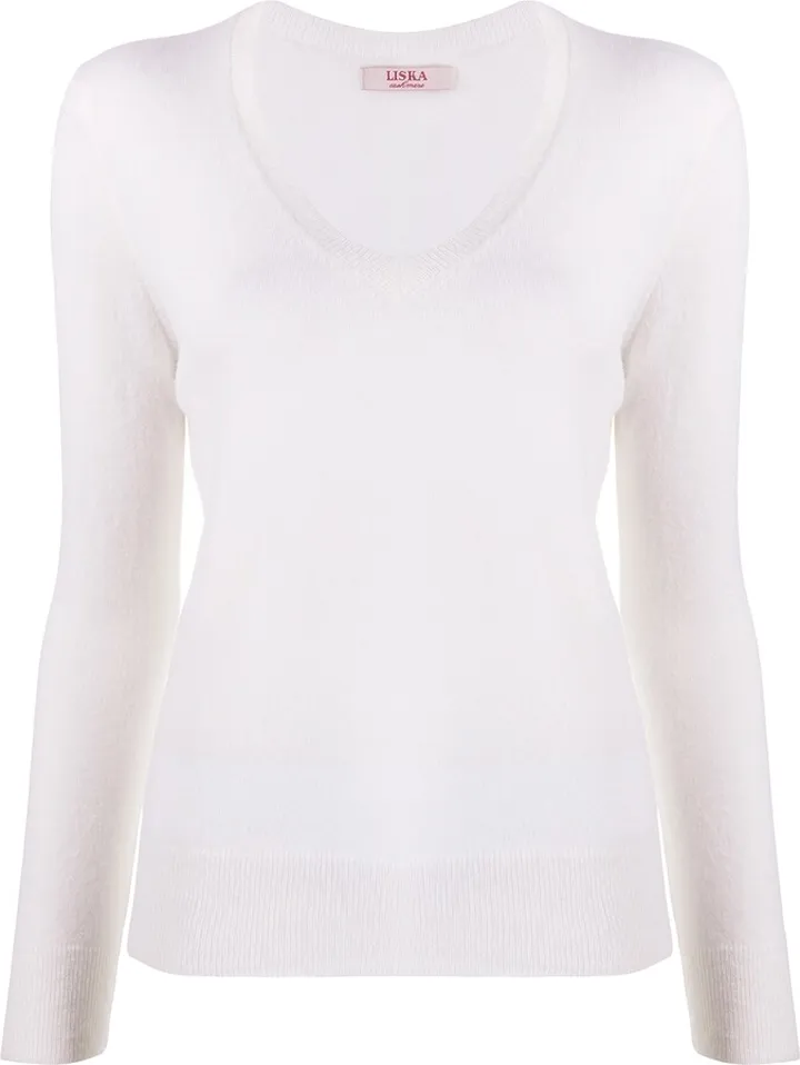 V-neck jumper