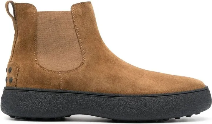 W.G. suede chelsea boots