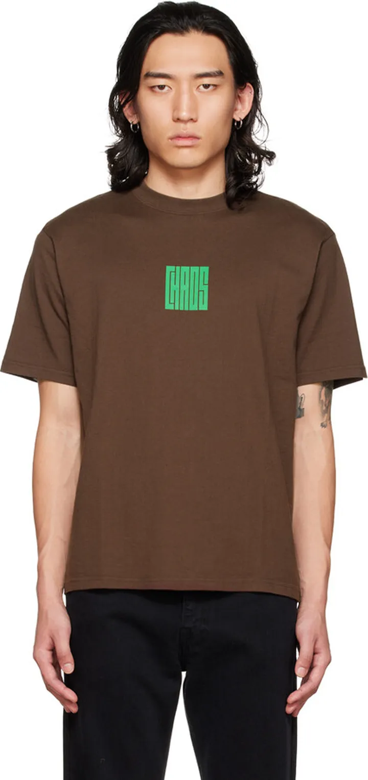 UNDERCOVER Brown Graphic T-Shirt