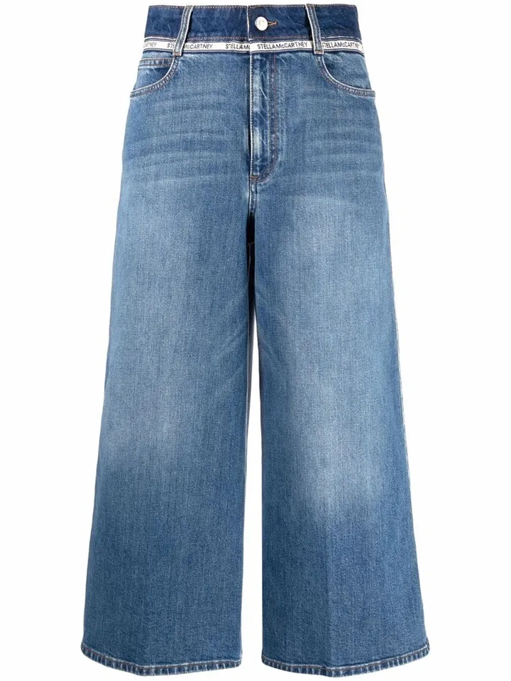Organic Cotton Cropped Jeans