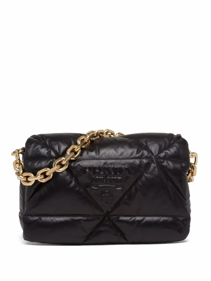 System padded shoulder bag
