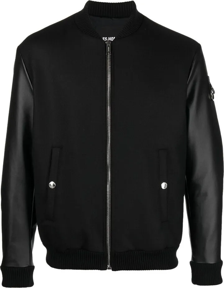 Panelled Bomber Jacket