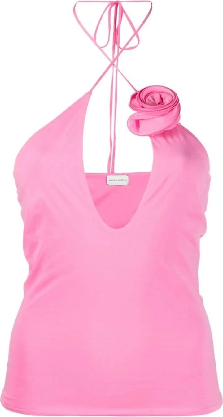 Crisscross Halterneck Top