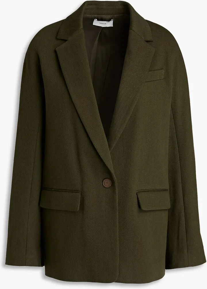 Stretch-cotton blazer