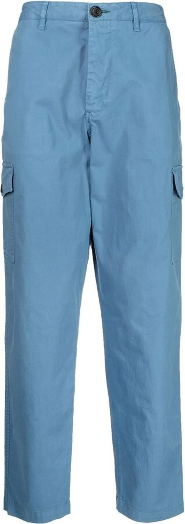 Loose-Fit Straight-Leg Trousers