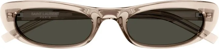 Saint Laurent Eyewear Oval Frame Sunglasses