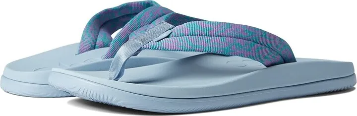 Chaco Chillos Flip (Tube Breeze Teal) Women's Shoes