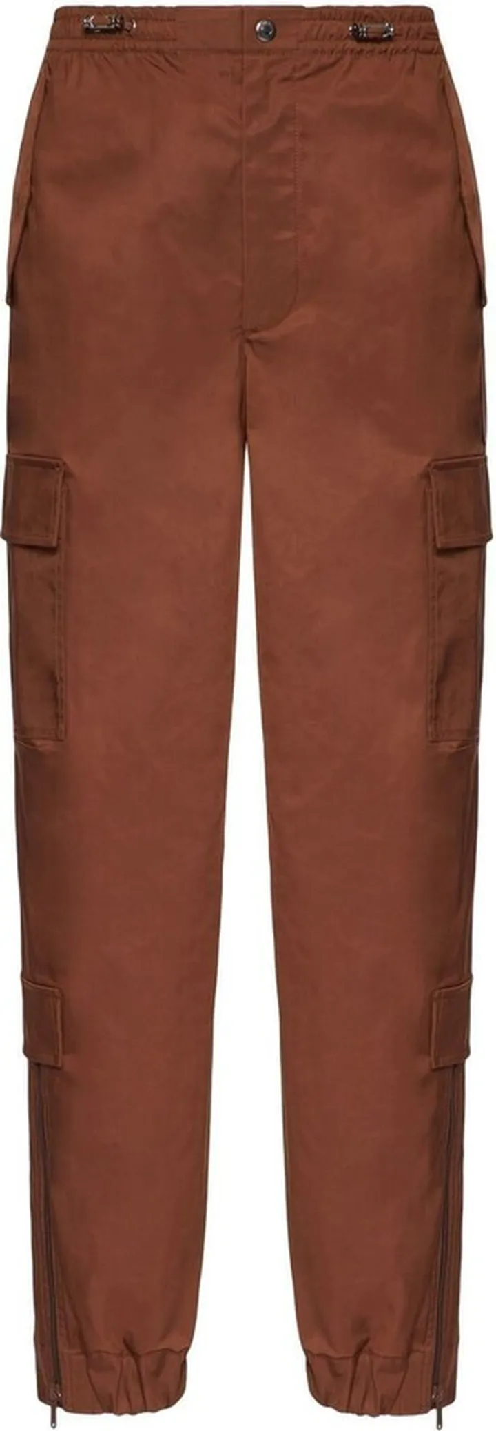 Straight-Leg Cargo Trousers