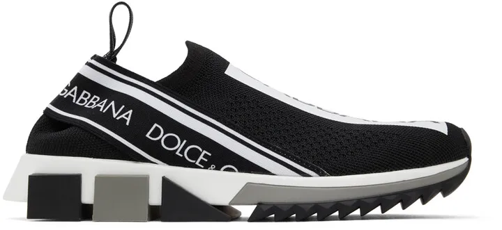 Dolce & Gabbana Black Sorrento Sneakers