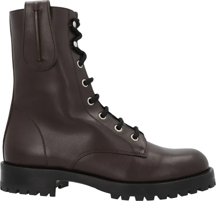 Leather Combat Boots