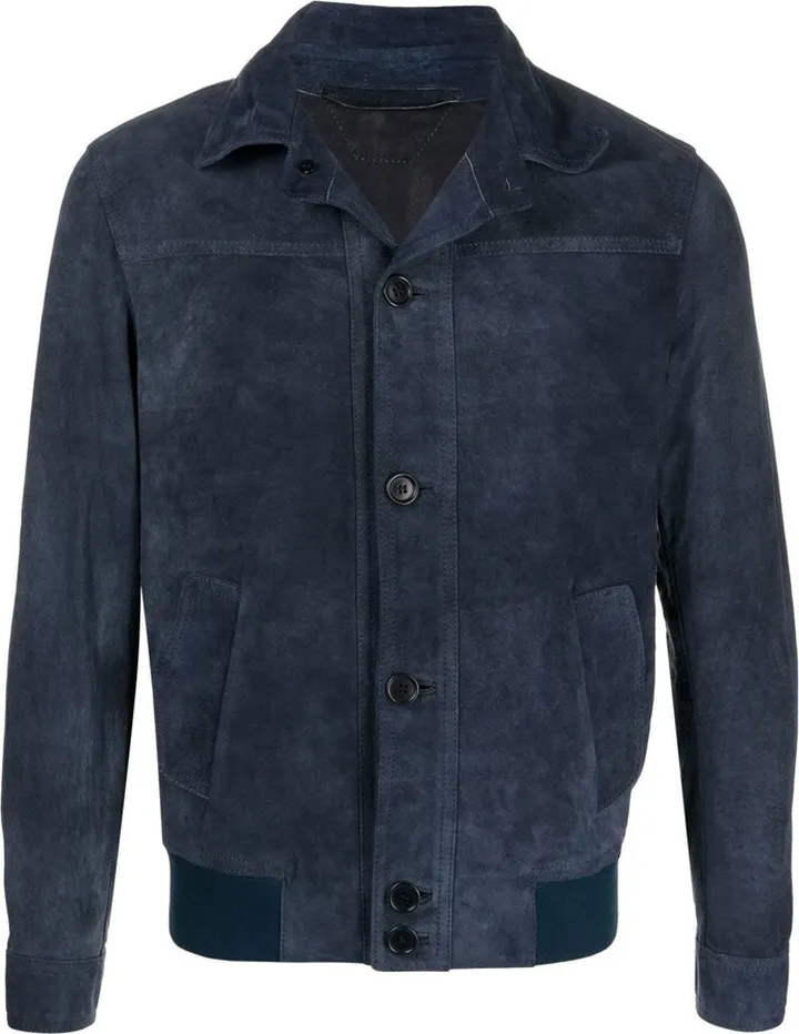 Fitted Suede Jacket